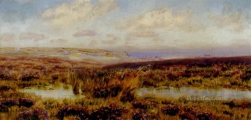 Fylingdales Moor paisaje río Brett John Pinturas al óleo